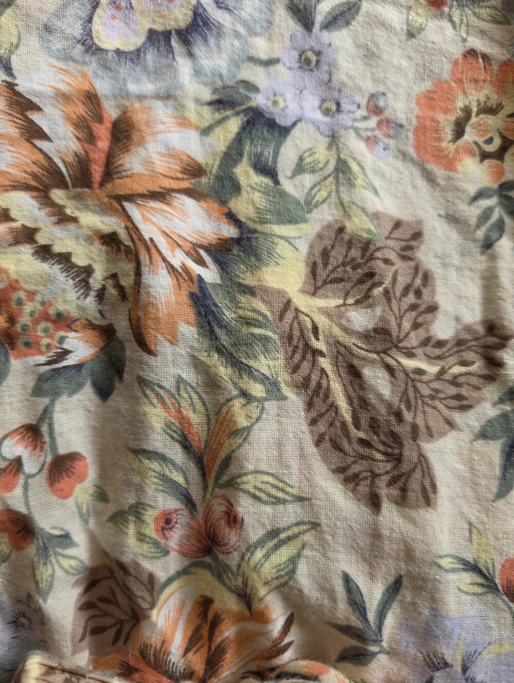 NIPON STUDIO WOMAN Boho Floral Tiered Midi Skirt, Size 16 - Picture 8 of 8